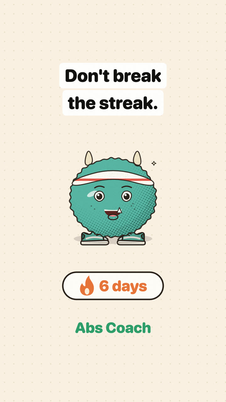 Don't break the streak.